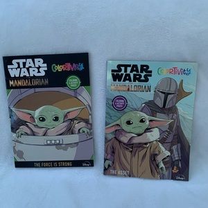 Star Wars The Mandalorian Coloring books 2pc